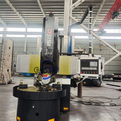 CK5116A Ferramenta-ferramenta de torneamento de metais CNC vertical de uma coluna