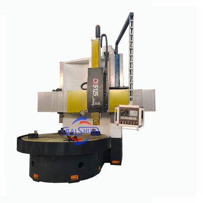 CK5125 Torno Cnc de alta eficiência de coluna única Torno vertical VTL Torno Cnc
