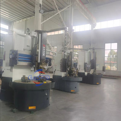C5117 Torno manual de uma coluna única Máquina de torneamento de metal Torno vertical VTL