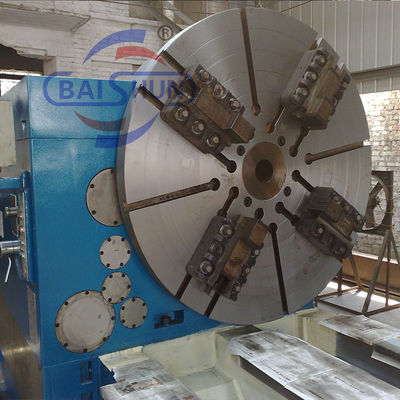 Torno CNC de grande porte com capacidade de 1400x12000mm e carga de 6T 12m