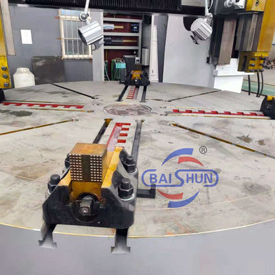 Ferramenta Pentagonal Post Cnc Vertical Turning Lathe Para Dics Metal Cutting Turning Diâmetro 3500mm Com Ce