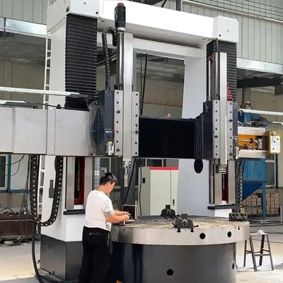 Máquina de torno vertical CNC VTL de trabalho pesado para trabalho de metais