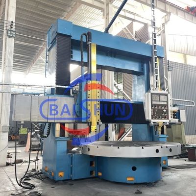 Máquina de torno vertical CNC de capacidade de carga pesada Corte de metais pesados para torneamento de peças de até 32 toneladas