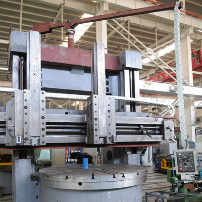 Torno vertical não-CNC de alta eficiência com tornos de dois eixos feitos por profissionais