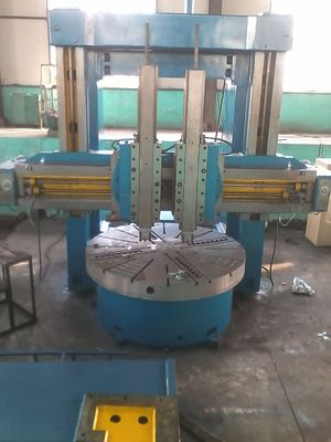Máquina de torno vertical de torre de coluna dupla VTL de ferro fundido