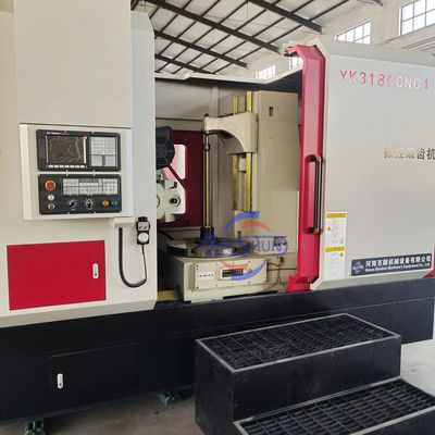 YK3150G Máquina de corte de metal de alta velocidade de 8 módulos de engrenagem CNC