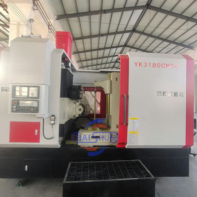 YK3180 Máquinas de corte de engrenagens em espiral Máquina de corte de engrenagens de minhoca CNC