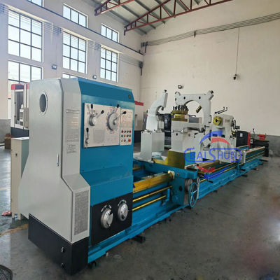 Torneio de motor de trabalho pesado Máquina manual ferramenta Torneio horizontal para metal