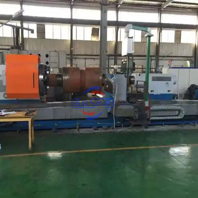 5m Torno horizontal de grande perfuração CNC Rol Turning Machine Roller Processing