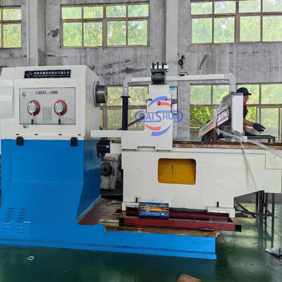 Máquina de torno horizontal convencional para virar placas de disco