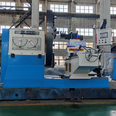 Tipo de piso Máquina de torno horizontal de trabalho pesado Máquina de torno de flange