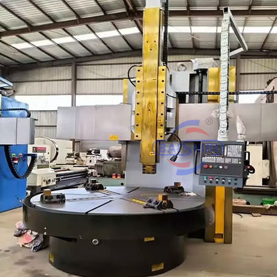 Máquina de torno vertical CNC CK5123 com diâmetro de giro de 2300 mm com preço competitivo