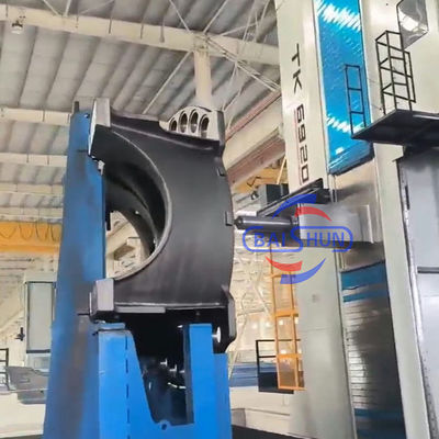 Máquina de fresagem de perforação horizontal CNC de alta velocidade com controlador Fanuc