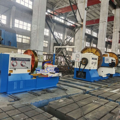 Torno de piso profissional Torno de frente convencional para torneamento de flange