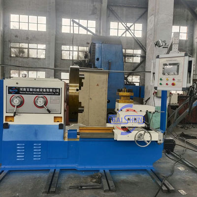Torno horizontal convencional económico para mecanização de flange, moldes de pneus, hélice