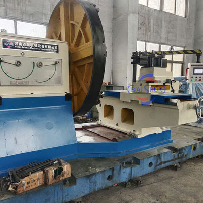 Máquina de torno de flange horizontal profissional grande para girar roda de alumínio
