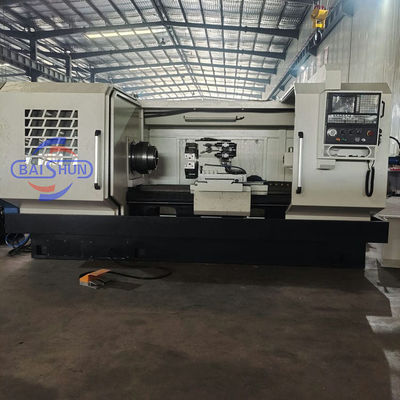 Precision QK1322 Automática horizontal de cama plana CNC tubo de linha de tornos máquina para venda