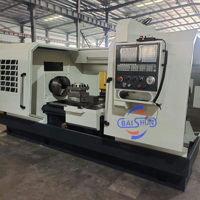 Máquina de torção de metais industriais de petróleo CNC de corte de torno Torno de tubos de roscas