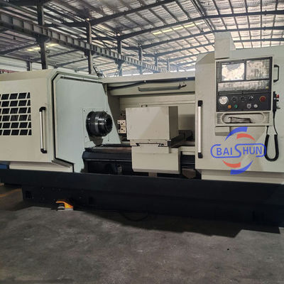 Processamento de tubos de processamento de metal CNC tubos de óleo máquina de torno de roscas grande tamanho