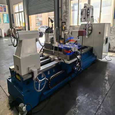Máquina de corte e marcação de rolos de carburo de tungstênio por anel de rolos CNC para rolos de rebar