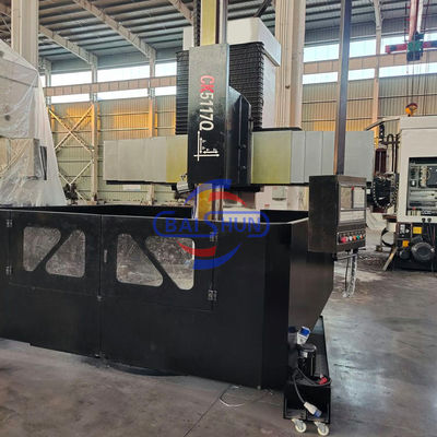 Ferramenta de torno de trabalho pesado CK5117 VTL CNC Ferramenta de torreta vertical de coluna única