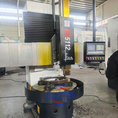 Excelente CK5112 torno de carrossel de coluna única vertical CNC torção torno