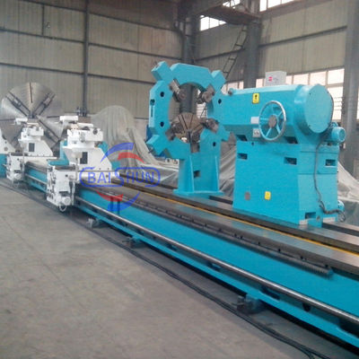 Máquina de torno horizontal de grande carga 32T 40T 50T 75T para trabalhos de reparação