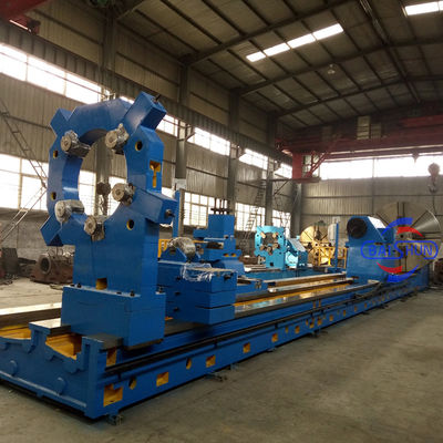 Ferramenta de torneamento de 75T horizontal de rolamento de carga pesada Torno de torneamento convencional