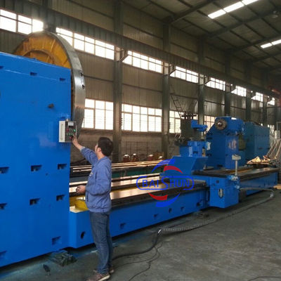 Máquina de torneamento horizontal de grande diâmetro