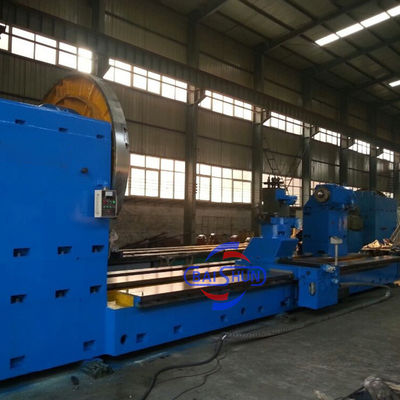 Máquina de torno de metal mecânico horizontal de grande porte de diâmetro