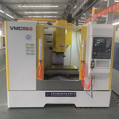 Centro de usinagem vertical CNC VMC850 com curso de 800x500x600mm