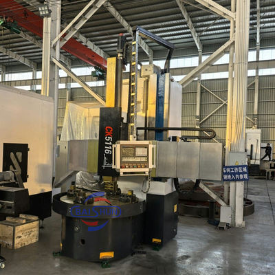 Nova Máquina de Torno Vertical CNC CK5116 de Coluna Única de Alta Produtividade