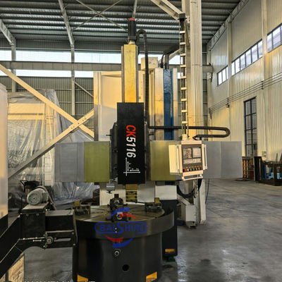 Torno Vertical CNC VTL de Coluna Única com Diâmetro de 1600mm a 2600mm