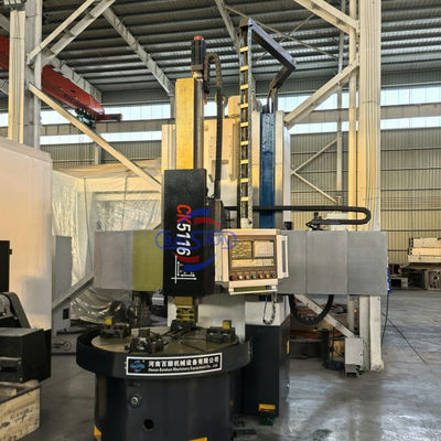 Torno Vertical CK5116 Diâmetro de Torneamento 1600mm Capacidade 3.2T