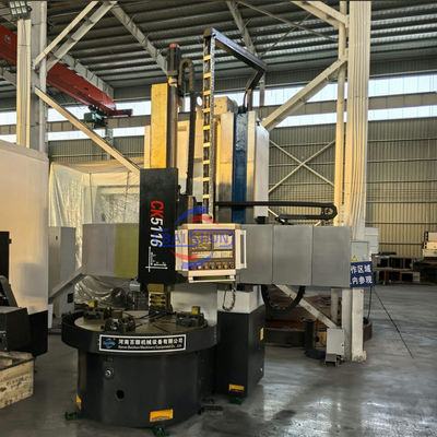 Torno CNC de alta precisão de alta velocidade Torno de viragem vertical de coluna única