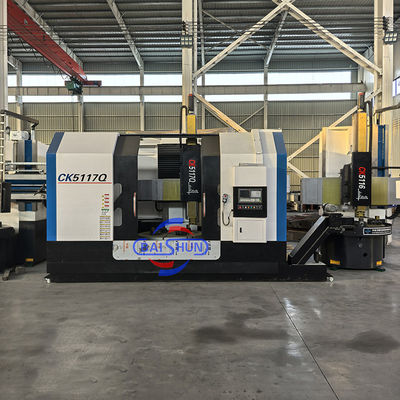 China Fornecedor de precisão torreta vertical torno CNC máquina de torno vertical para metal