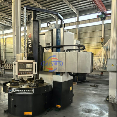 Trabalho em Metal Torno Vertical de Torreta VTL de Coluna Única Máquinas-Ferramentas Torno CNC