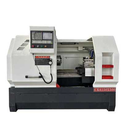 Torno CNC Horizontal com 500mm de Swing, 1500 RPM, Cama Plana