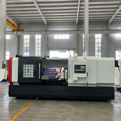 Torno CNC de bancada plana CK6150, diâmetro de giro de 500mm, peça de trabalho de 1500-4000mm