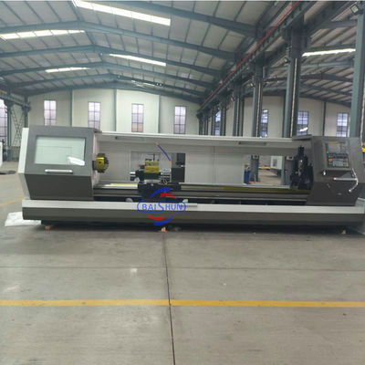 Torno CNC de Bancada Plana 500mm de Diâmetro 1500mm para Peça