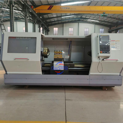 Torno CNC horizontal de cama plana CK6150 500 mm balanço 1500 mm peça de trabalho