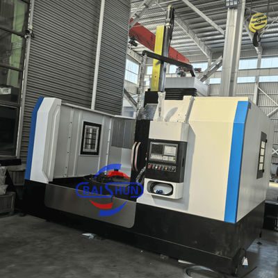 Torno CNC Vertical CK5120 com Diâmetro Máximo de Torneamento 2000mm, Altura Máxima 1200mm e Tamanho da Mesa 1800mm