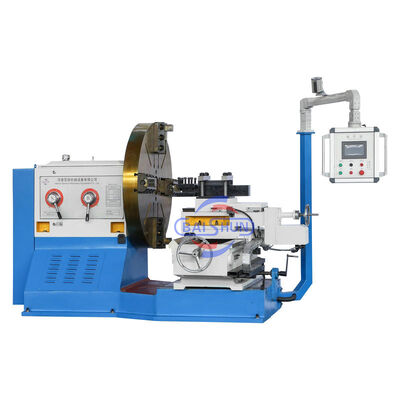 Máquina de torno de flange de controlo PLC com 1600 mm de diâmetro giratório máximo para usinagem de carga média