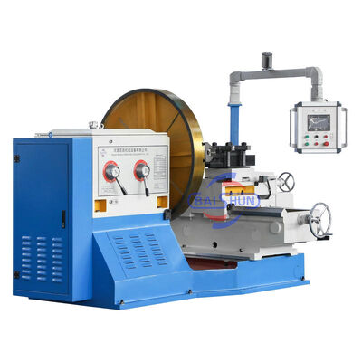 Máquina de Faceamento de Flanges com 1600 mm de Diâmetro Máximo Torneado e 1200 mm de Diâmetro do Mandril para Usinagem de Carga Média