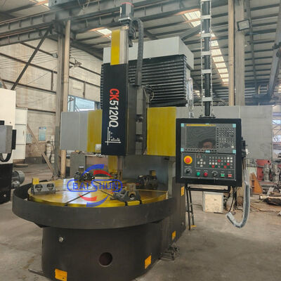 CNC Vertical Lathe with 2000mm Swing Diameter, Single Spindle, and ±0.005mm Positioning Accuracy