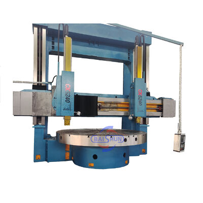 Máquina de torno de trabalho de metais Ck5240 CNC de dupla coluna vertical