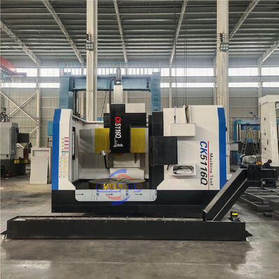 High Stability Single Column CNC Vertical Lathe For Processing Mechanical Molds