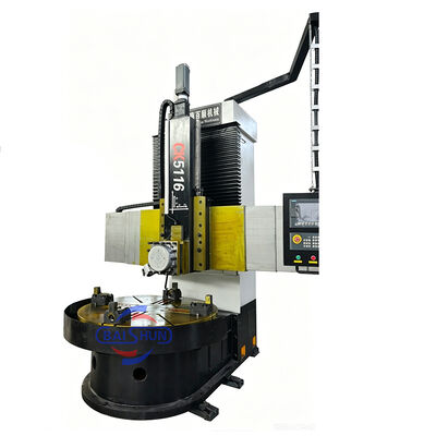 Single Column 2 Axis Vertical CNC Lathe Machine Tools For Sale With Turret